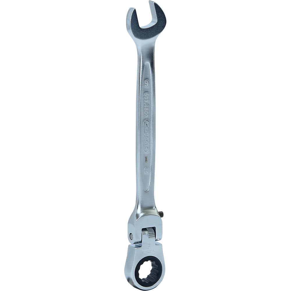 KS Tools 503.4809 503.4809 Steek-ringratelsleutel Sleutelbreedte (metrisch) 9 mm