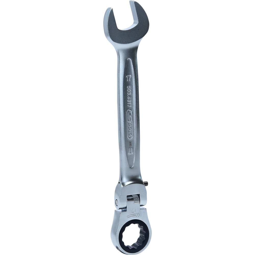 KS Tools 503.4817 503.4817 Steek-ringratelsleutel Sleutelbreedte (metrisch) 17 mm