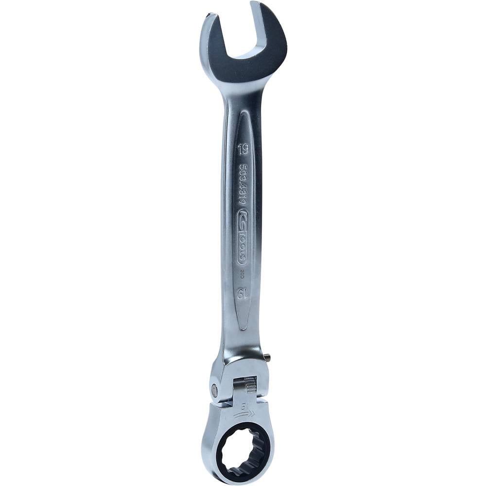 KS Tools 503.4819 503.4819 Steek-ringratelsleutel Sleutelbreedte (metrisch) 19 mm