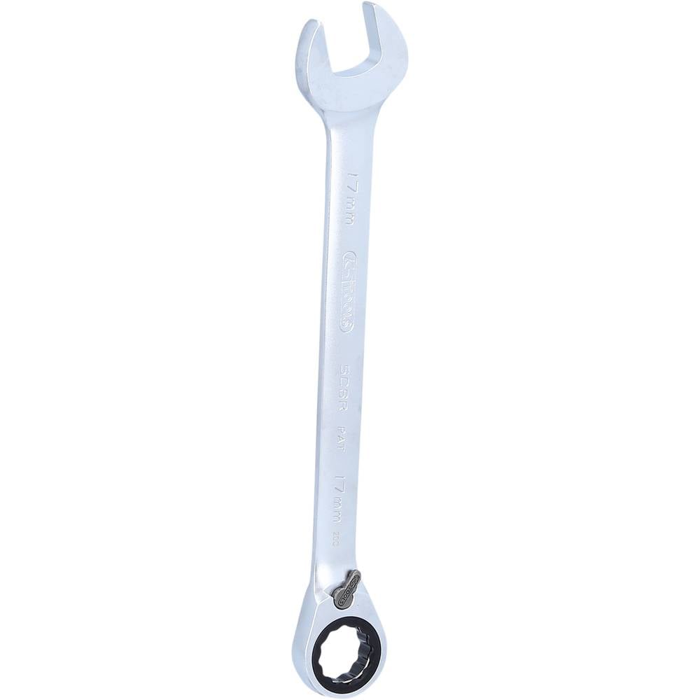 KS Tools 503.4917 503.4917 Steek-ringratelsleutel Sleutelbreedte (metrisch) 17 mm