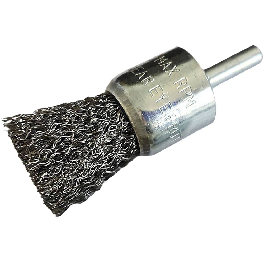 KS Tools Brilliant Tools BT103104 Penseelhoofdborstel, Ø 25 mm met 6 mm opname 1 stuk(s)