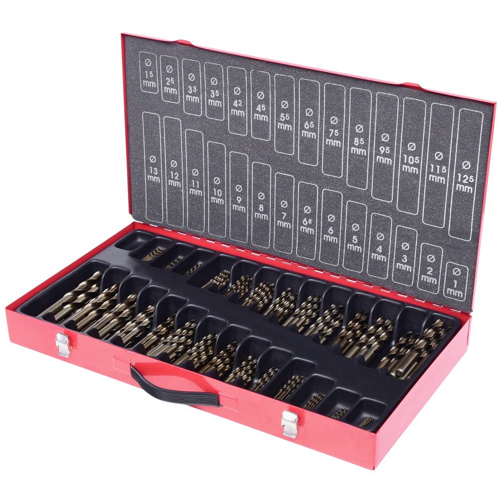 KS Tools 3303650 HSS-G-Co 5 Metaal-spiraalboorset 1 stuk(s)