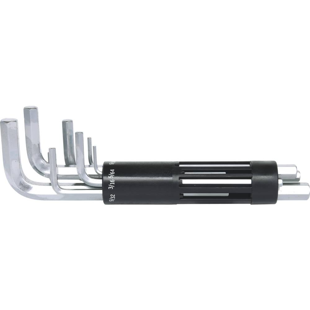 KS Tools 151.2070 Inbus Inbusschroevendraaier 5/64 inch, 3/32 inch, 1/8 inch, 5/32 inch, 3/16 inch, 1/4 inch, 5/16 inch, 3/8 inch 8-delig