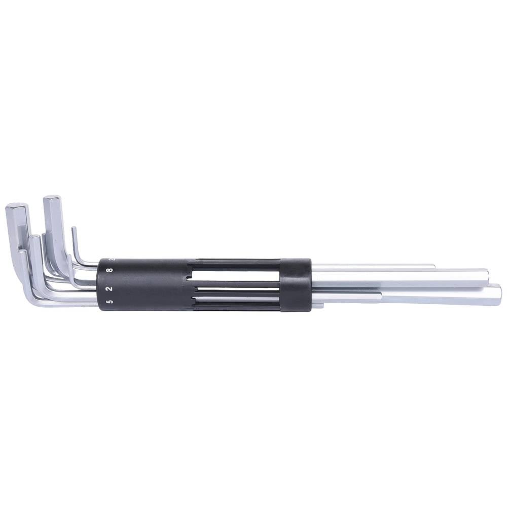 KS Tools 151.2080 Inbus Haakse schroevendraaierset 2 mm, 2.5 mm, 3 mm, 4 mm, 5 mm, 6 mm, 8 mm, 10 mm 8-delig