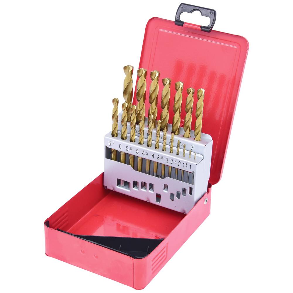 KS Tools 3304610 HSS TiN-punt Metaal-spiraalboorset 1 stuk(s)