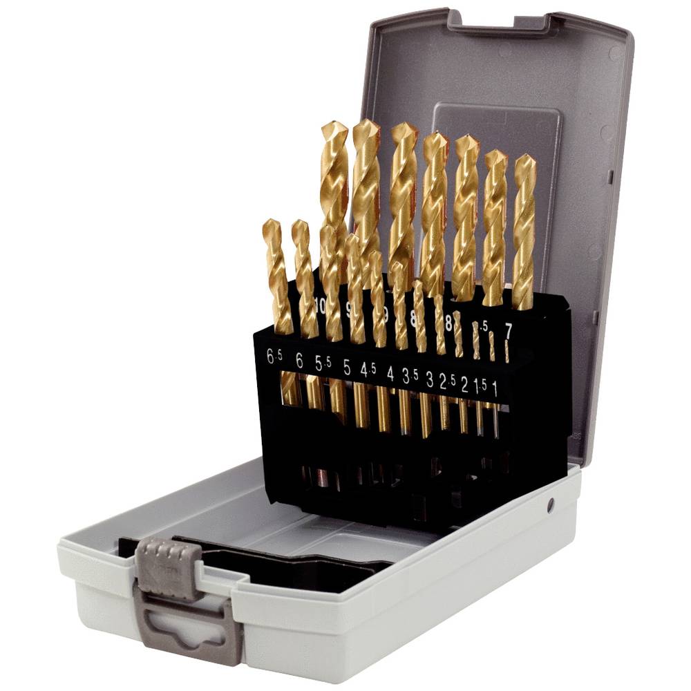 KS Tools 3304620 HSS TiN-punt Metaal-spiraalboorset 1 stuk(s)
