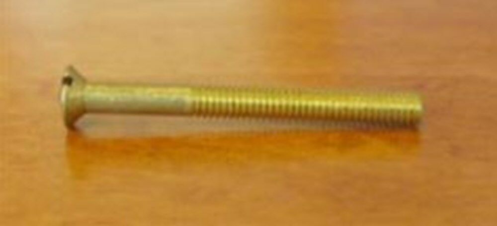 De Beer Patentbout staal vernikkeld M4x38mm, zelfborgend