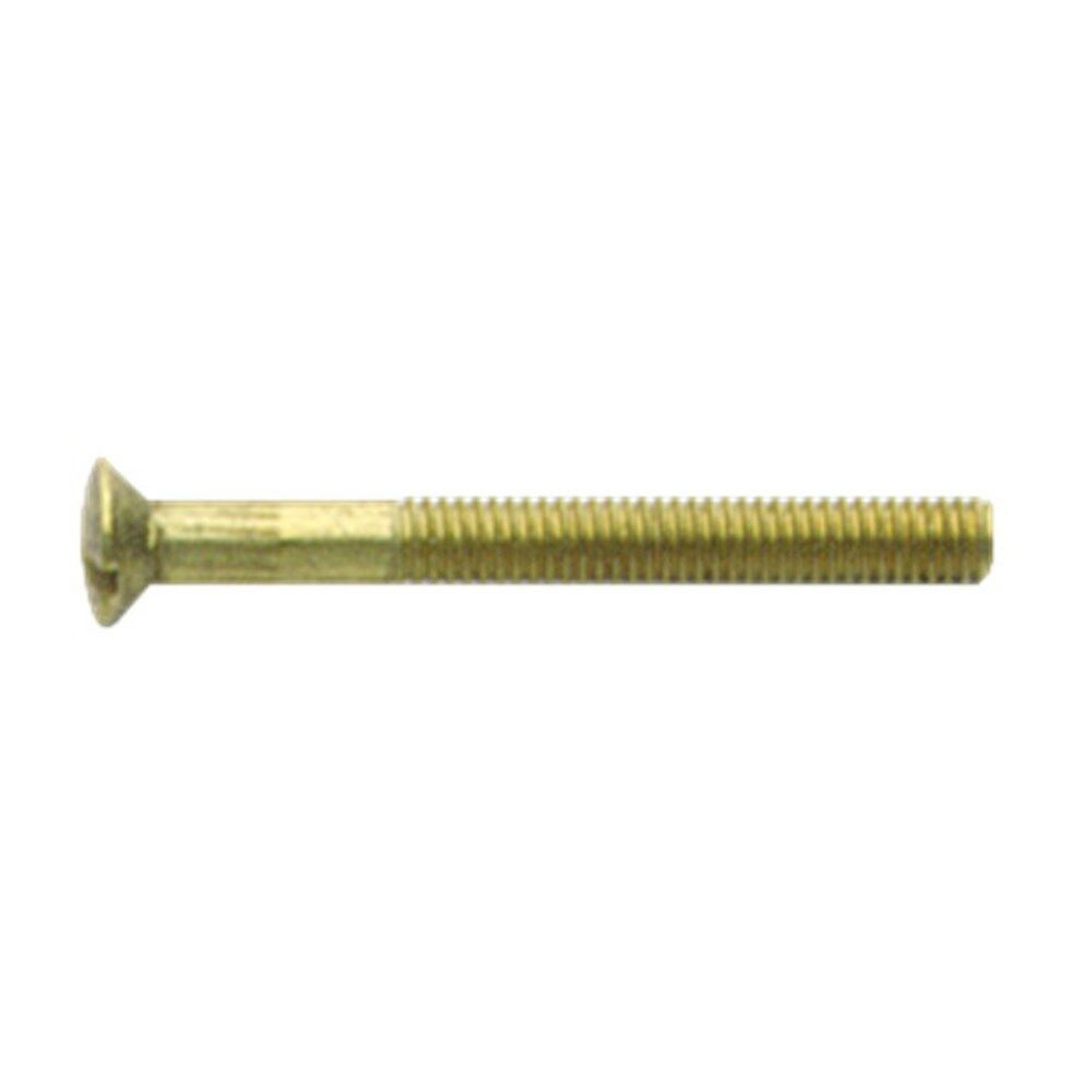 De Beer Patentbout mess vernikkeld M4x45mm