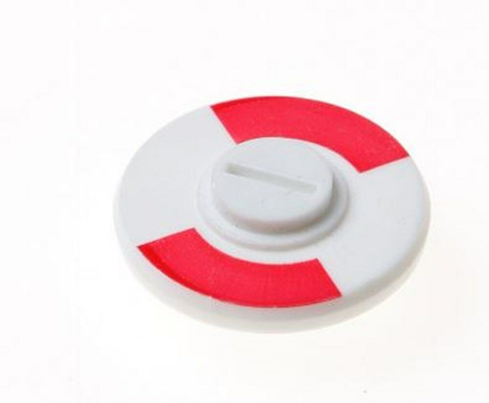 Algemeen Rood/wit plaat tbv v/b-stift 5mm