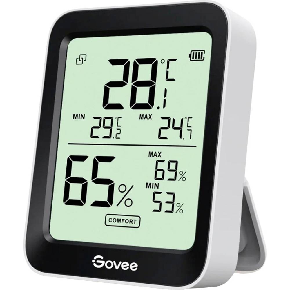 Govee Bluetooth Thermometer Hygrometer with Screen H5075001 Draadloze thermo- en hygrometer
