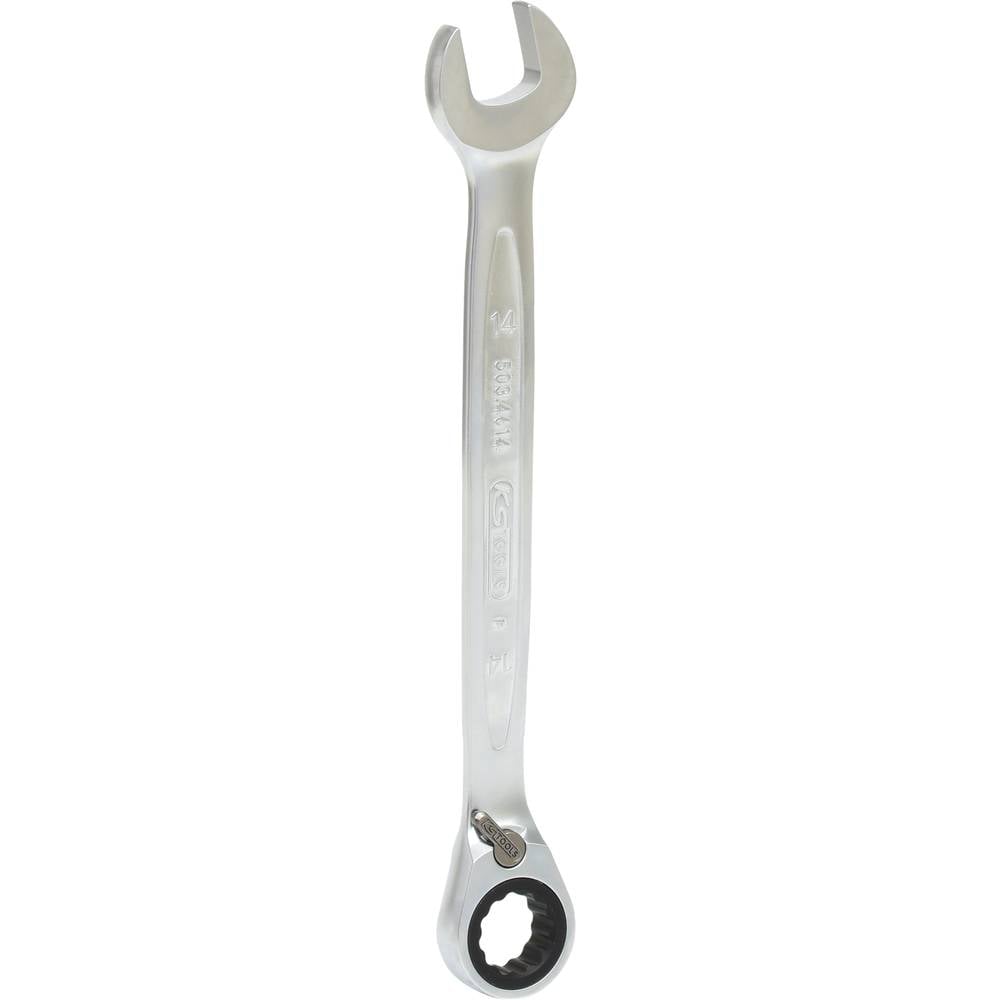 KS Tools 503.4614 5034614 Steek-ringratelsleutel Sleutelbreedte (metrisch) 14 mm