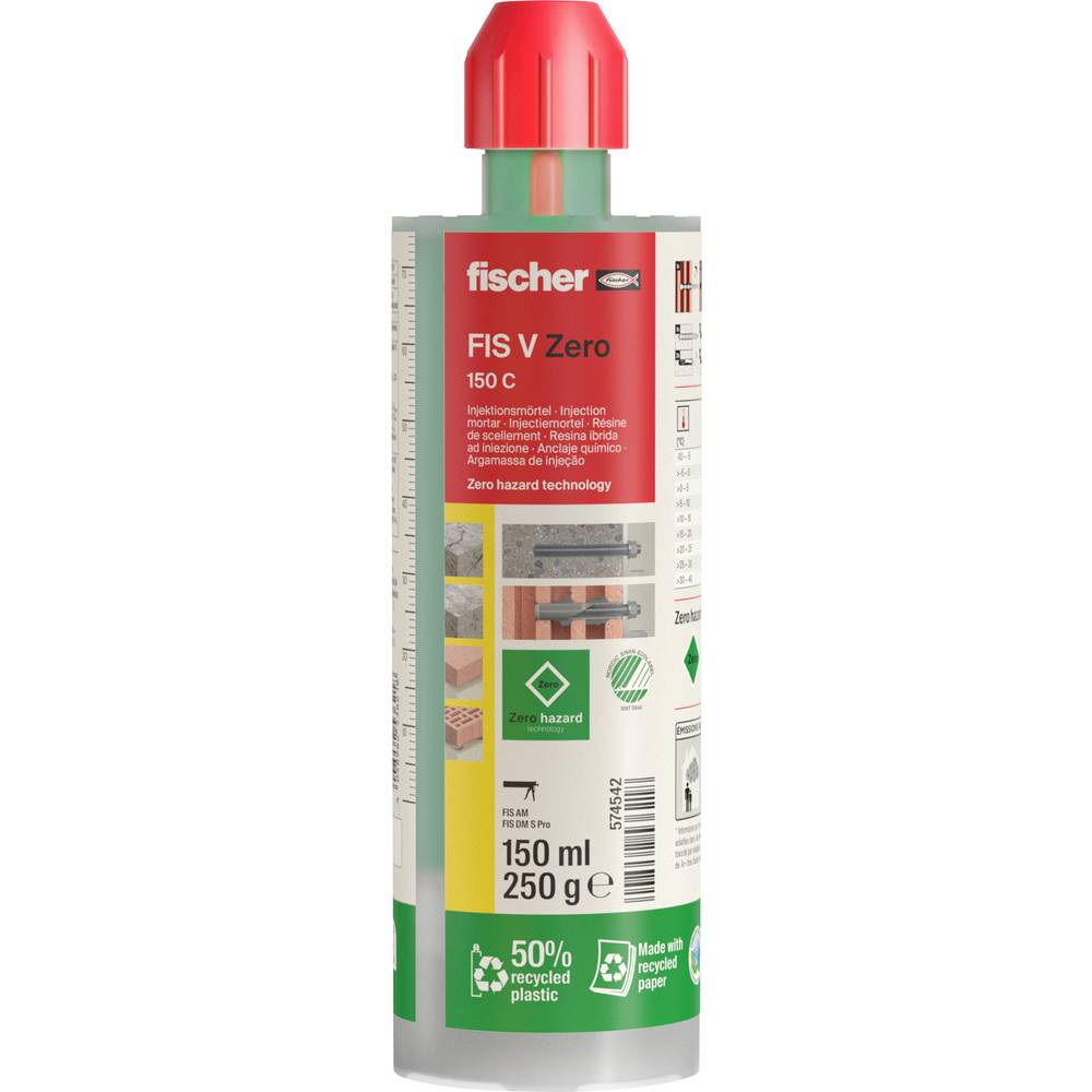 Fischer 574542 FIS V Zero 150 C Injectiespecie 1 stuk(s)