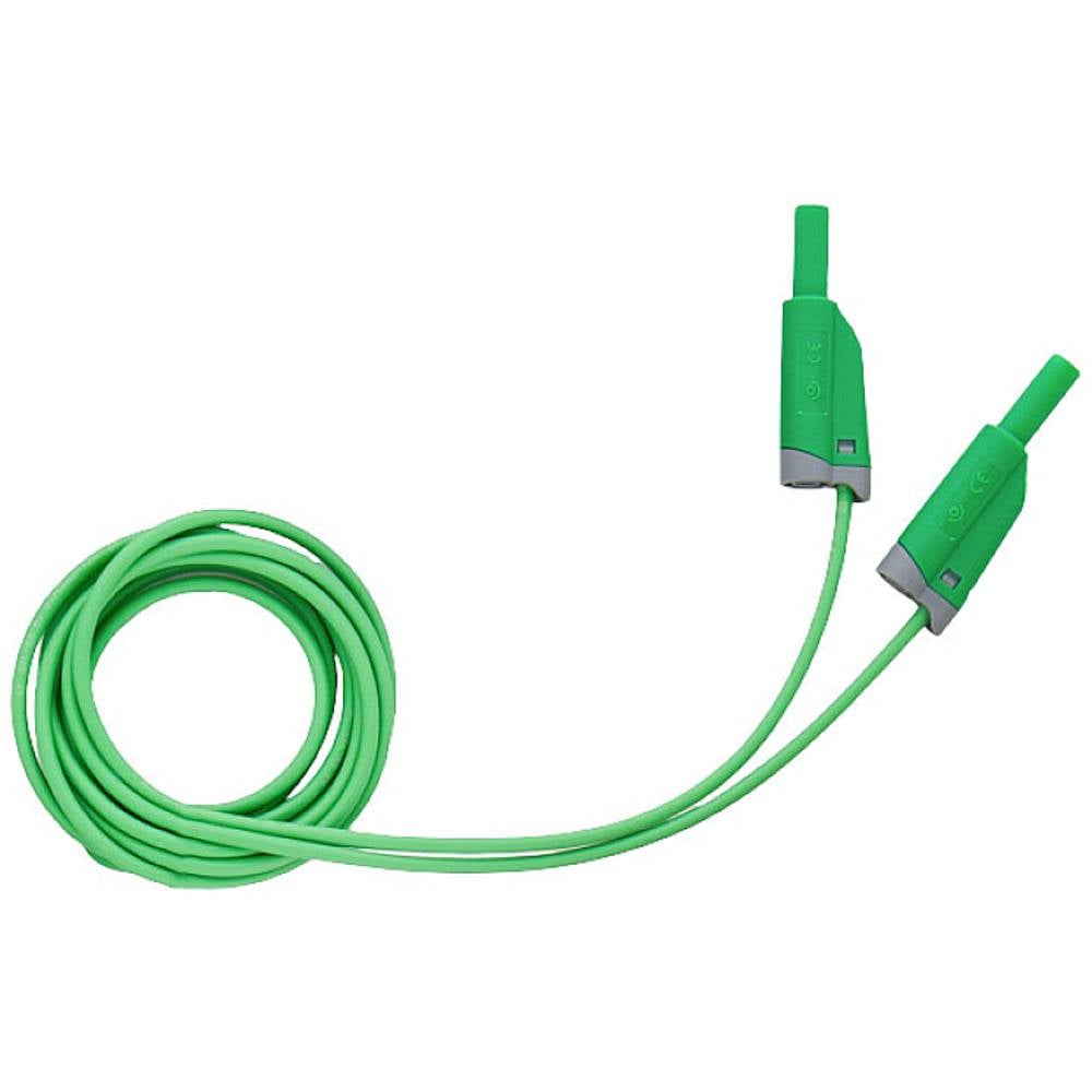 Metrel A 1655 15M Veiligheidsmeetsnoer Bananenstekker 4 mm Bananenstekker 4 mm 15.00 m Groen 1 stuk(s)
