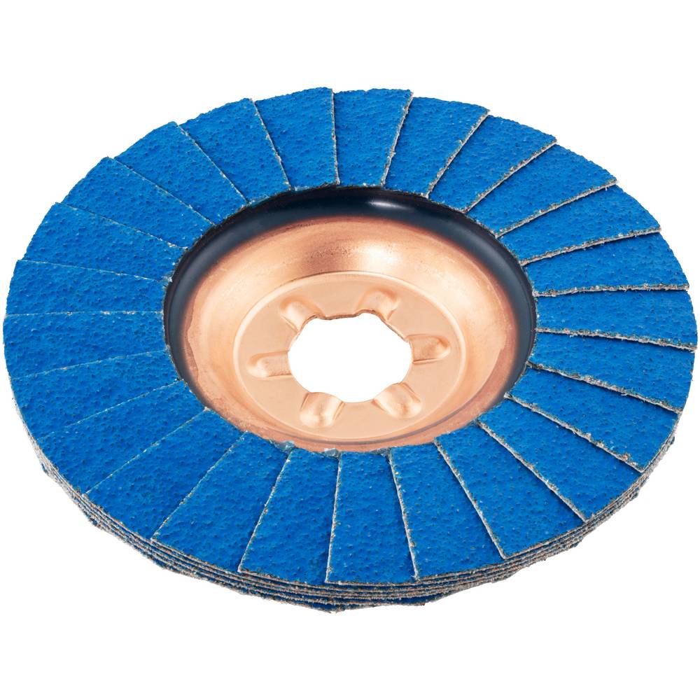 LUKAS-ERZETT A27201250400045A Lamellenschuurschijf Diameter 125 mm Boordiameter 22.23 mm 10 stuk(s)