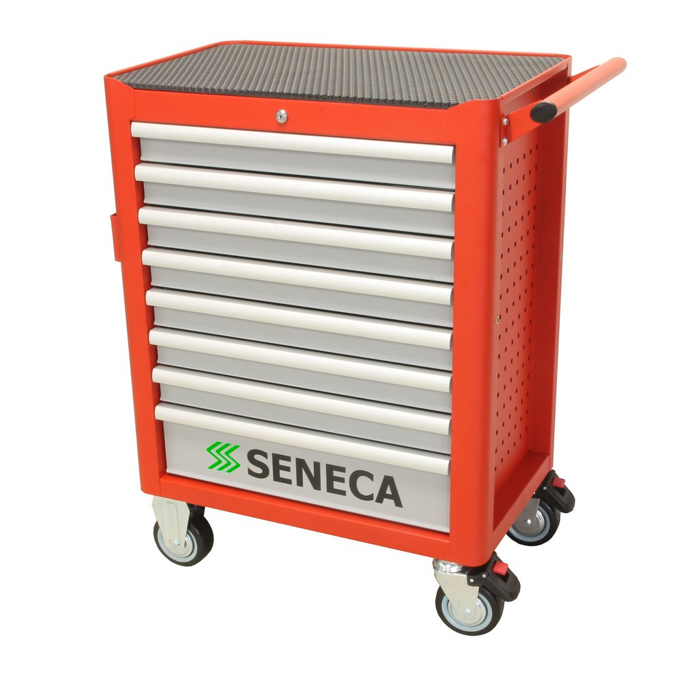 Seneca 240-delige gereedschapswagen in foam
