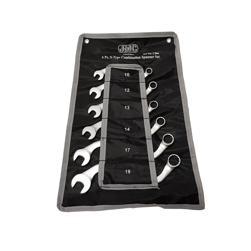 XPTools S-vormige steekringsleutelset 6 delig