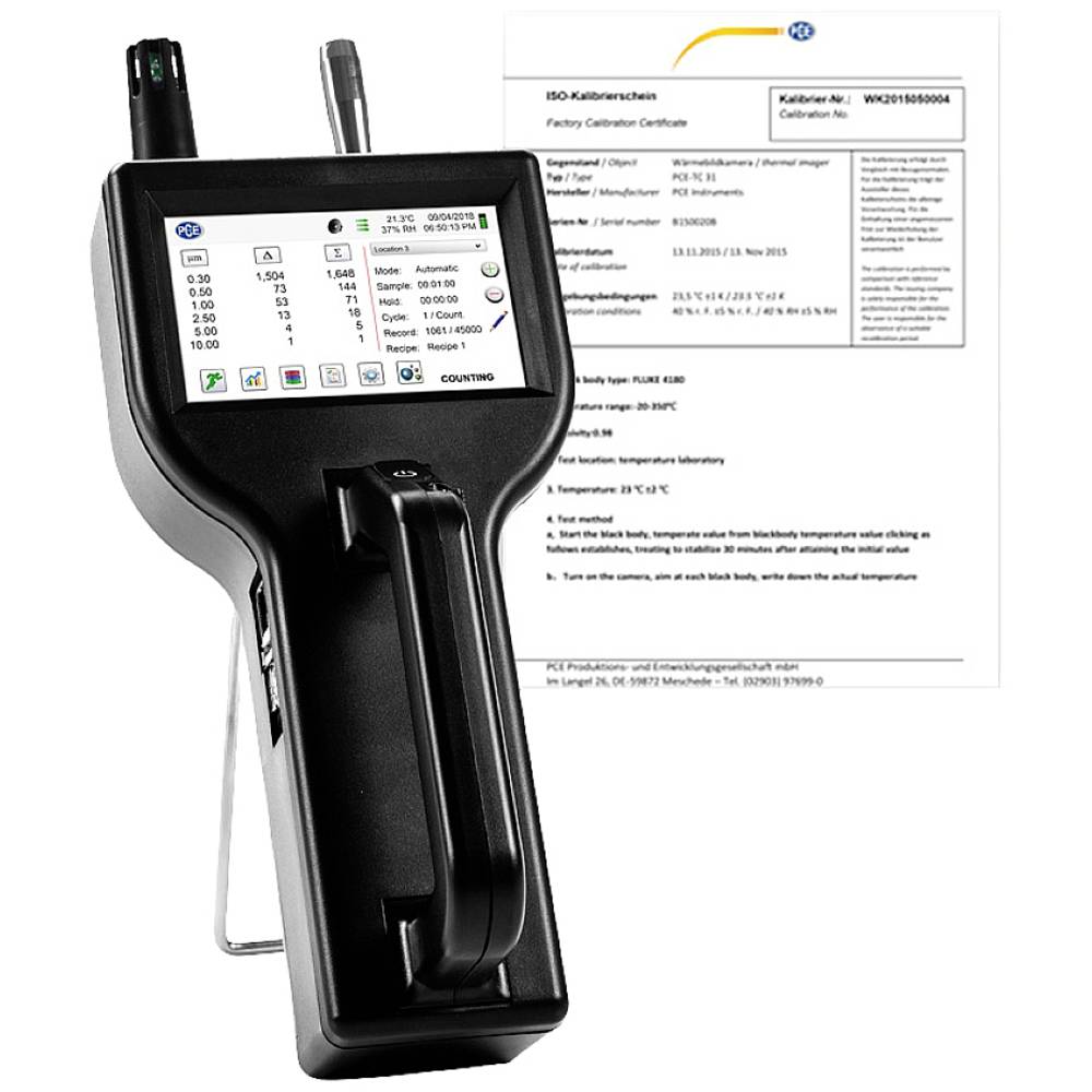 PCE Instruments PCE-PQC 12EU Deeltjesteller