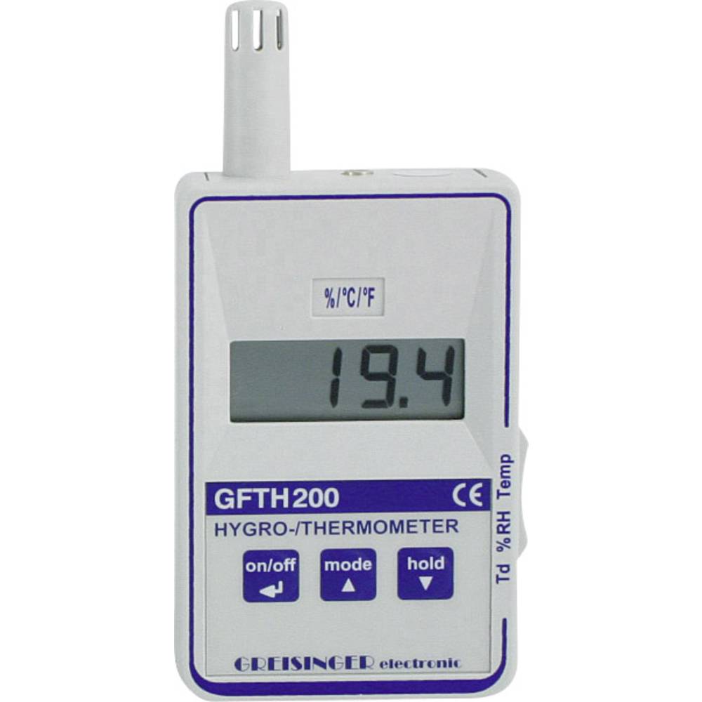 Greisinger GFTH 200-WPF4 Temperatuurmeter Kalibratie (ISO) -25 - 70 °C Sensortype Pt1000