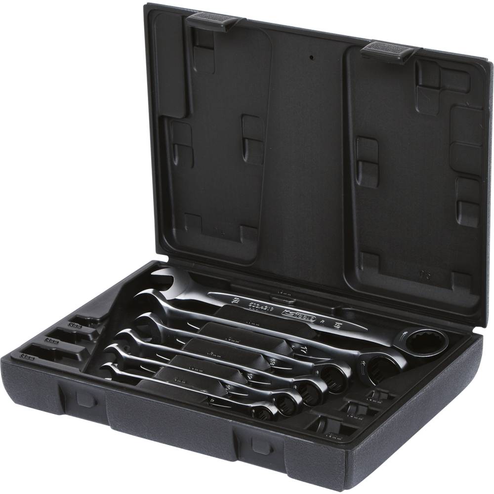 KS Tools 503.4259 503.4259 Ring-steeksleutelset Sleutelbreedte (metrisch) 8 - 19 mm