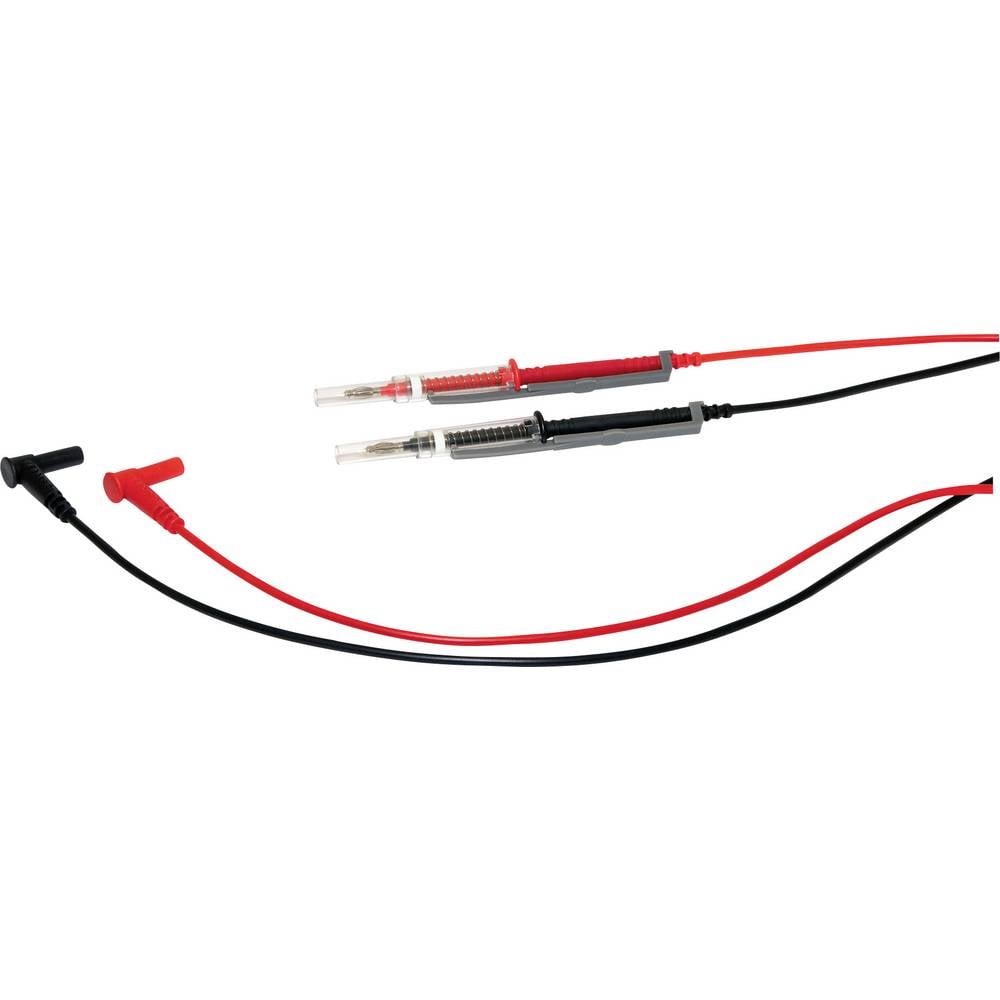Chauvin Arnoux Meetsnoerenset 4mm-veiligheidsstekker 2 m Rood, Zwart 1 set(s)