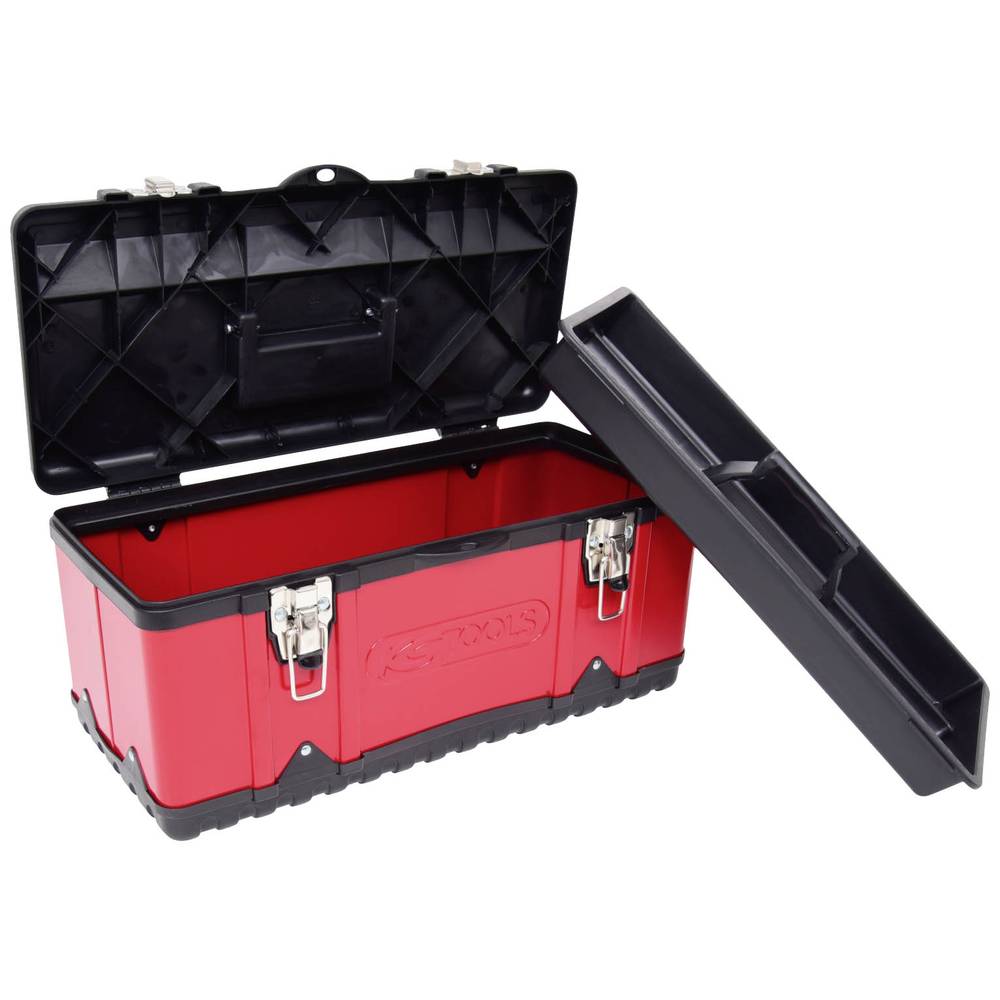 KS Tools 8500350 850.0350 Gereedschapskist (leeg) Kunststof, Plaatstaal Zwart-rood