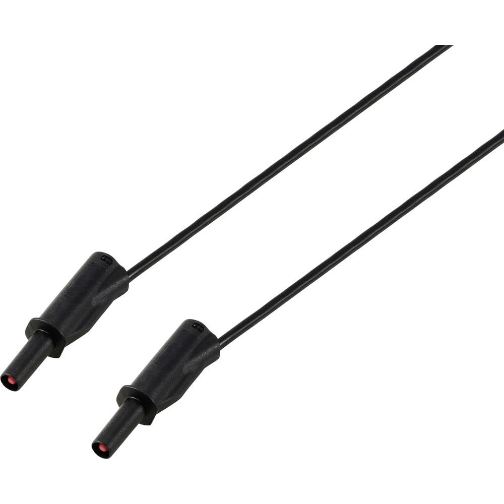 VOLTCRAFT MSB-532 Meetkabel 4 mm 2 m Zwart 2,5 mm²/m CAT IV 600 V 32 A