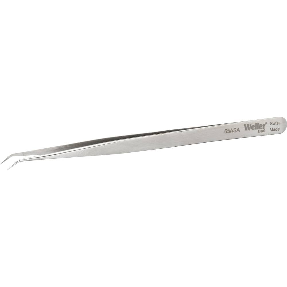 Weller Erem 65ASA Precisiepincet Punt, gebogen 50°, extra fijn 140.00 mm