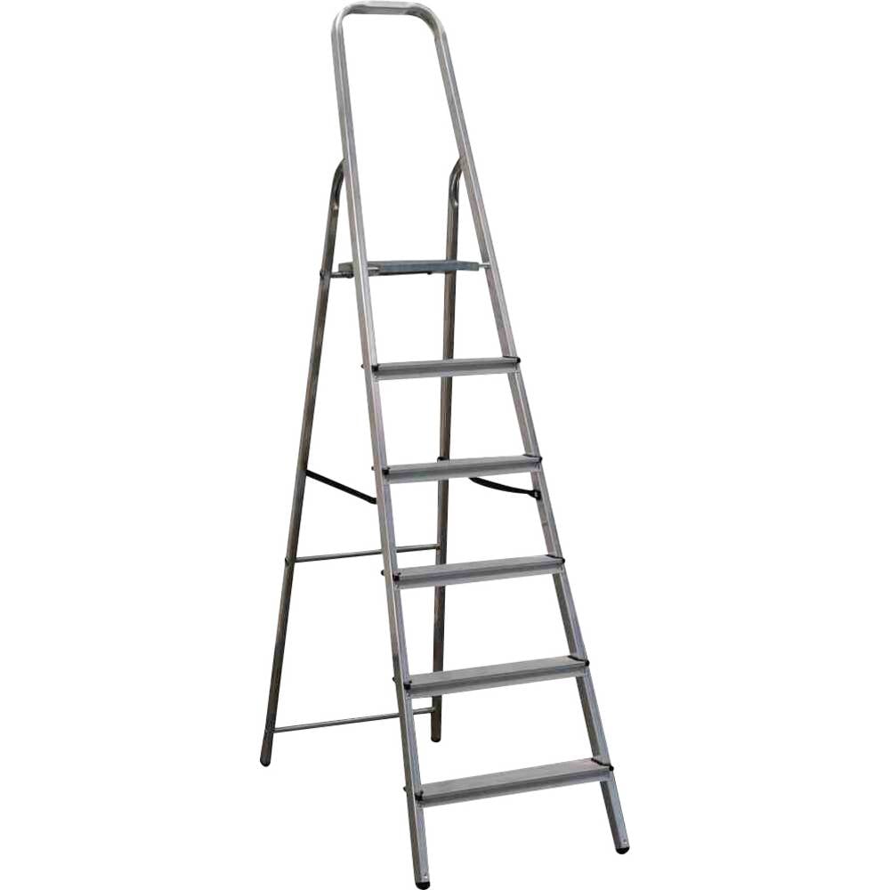 Alpfa 800188 Aluminium Trede voor trapladder Werkhoogte (max.): 3.02 m