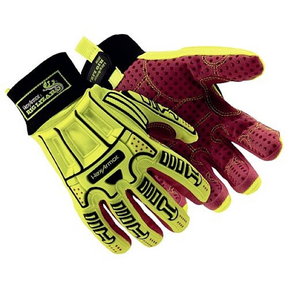 HexArmor Rig Lizard 6068110 Kunstleder Snijbeschermingshandschoen Maat (handschoen): 10 1 paar