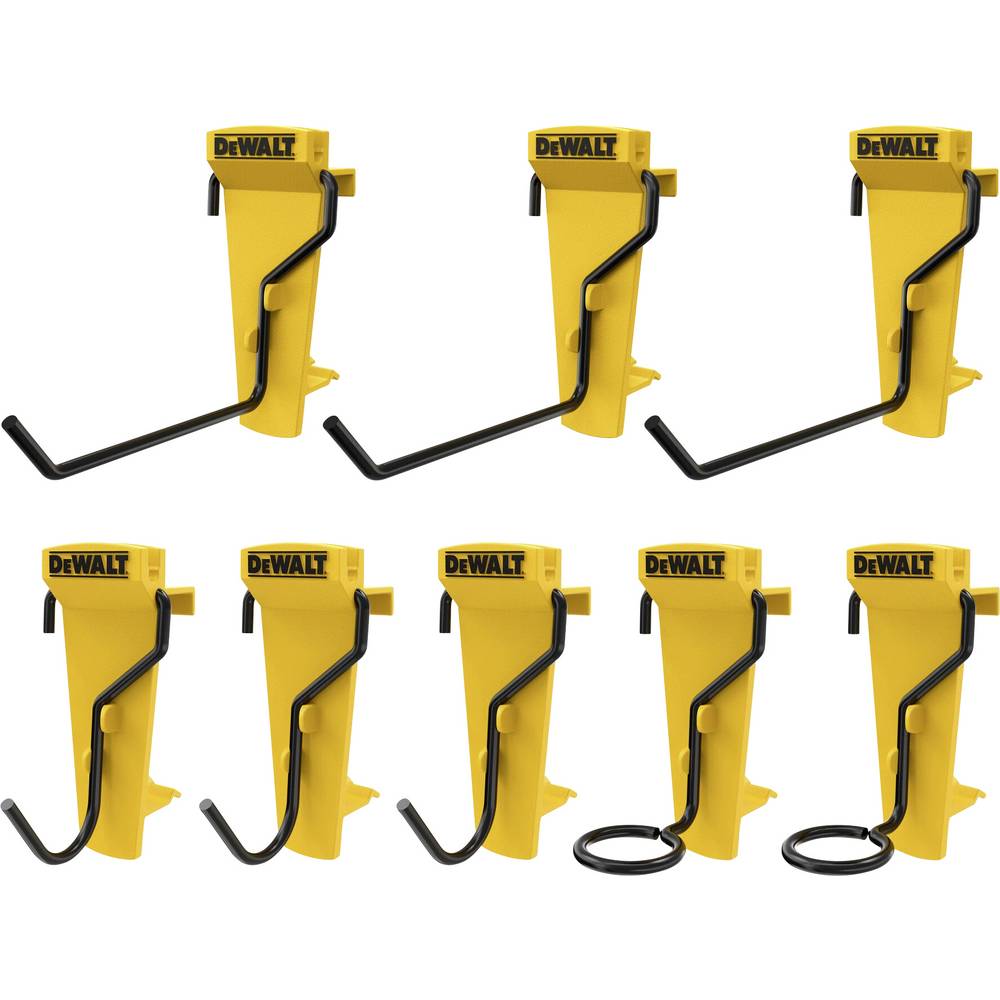 DEWALT DWST82816-0 Haakset, 8-delig - Geïntegreerd opbergsysteem 8 stuk(s)