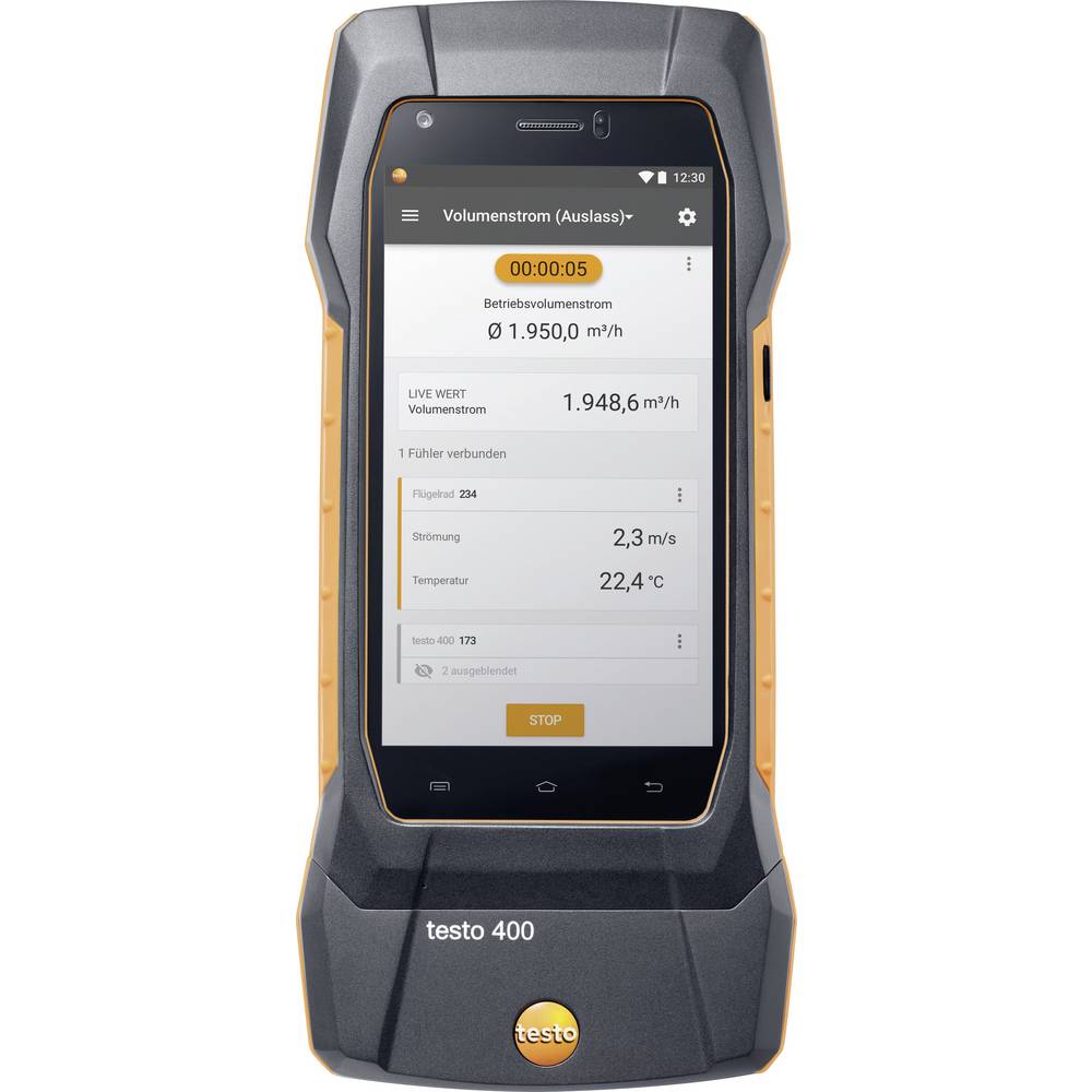 Testo 400 - Universal-Klimamessgerät Milieumeetset Temperatuur, Druk -40, 0 - 150, 200 °C, hPa