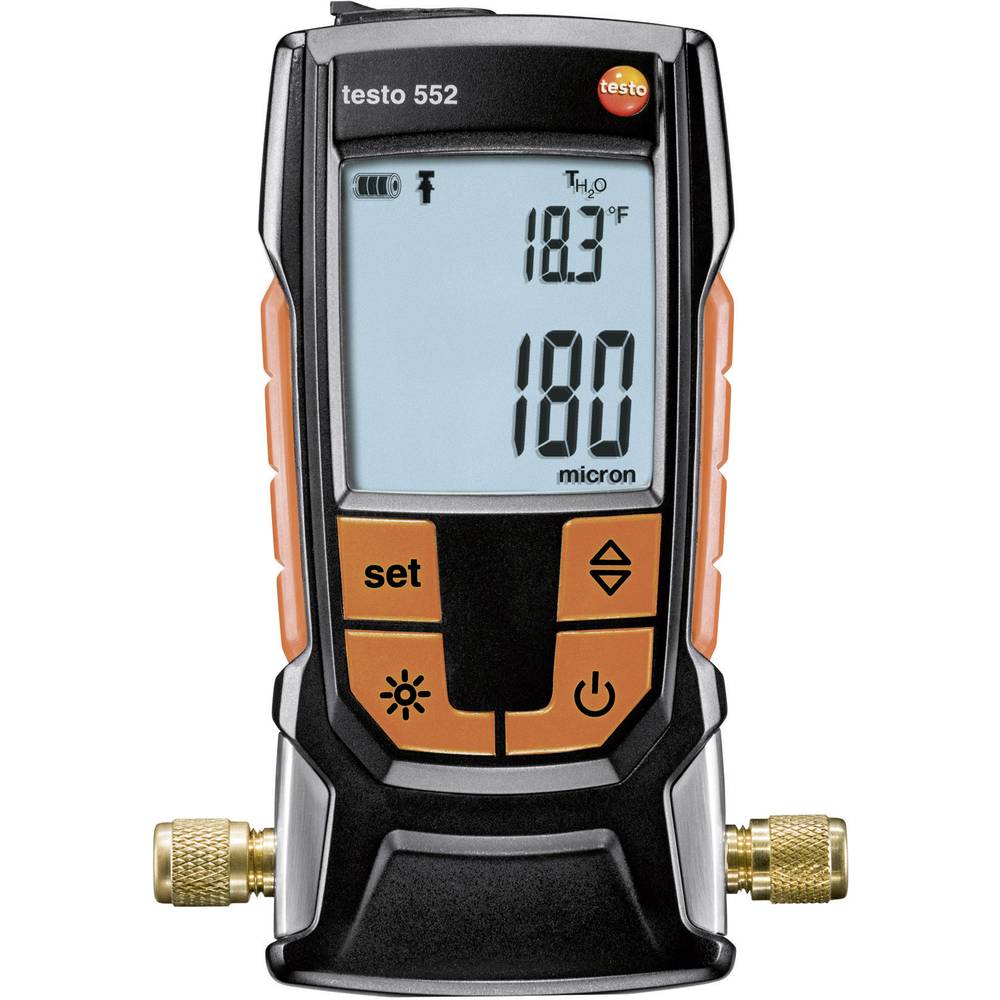 Testo 552 Gasdrukmeter Druk, Temperatuur 0 - 26.66 mbar