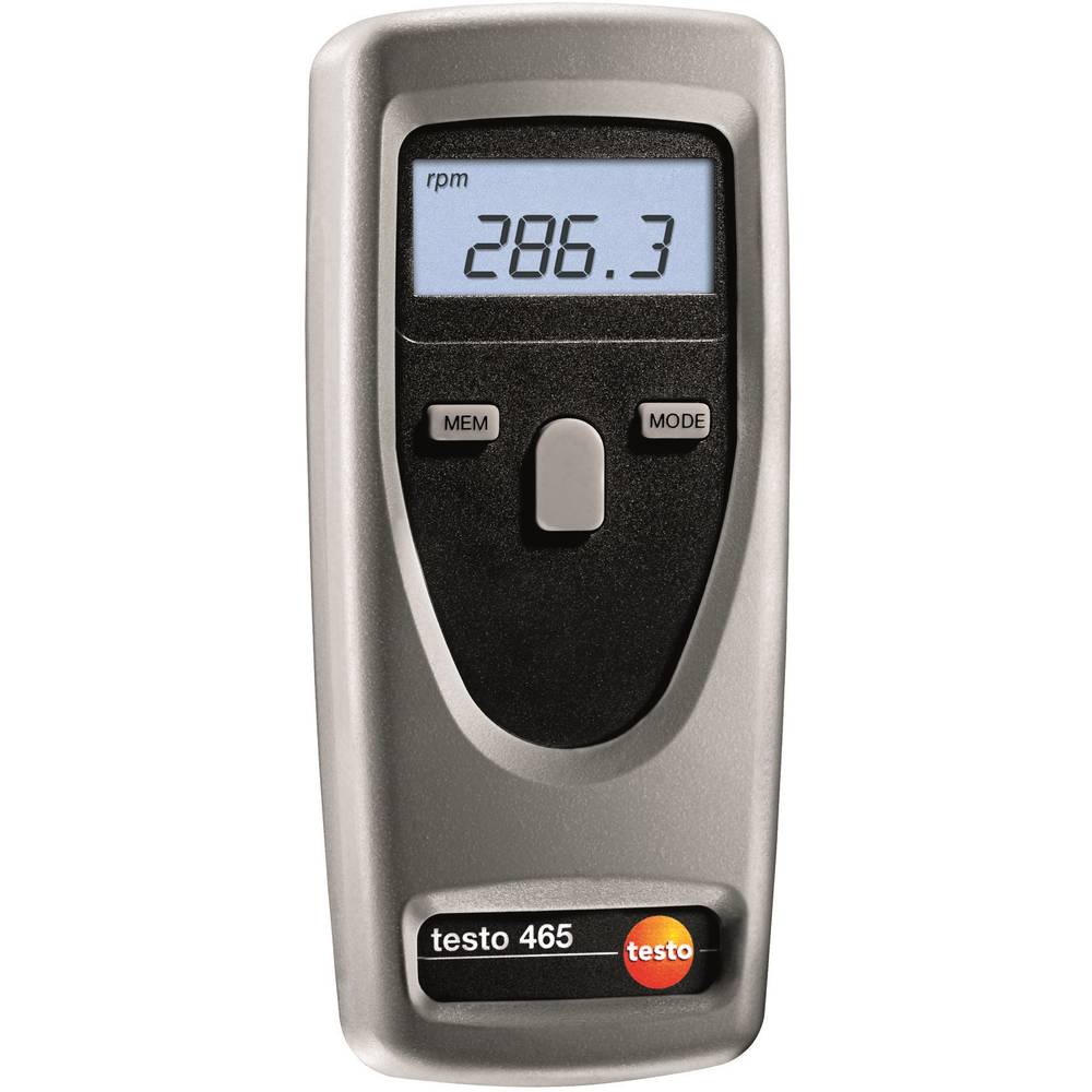 Testo 0563 0465 Toerenteller Optisch 1 - 99999 omw/min