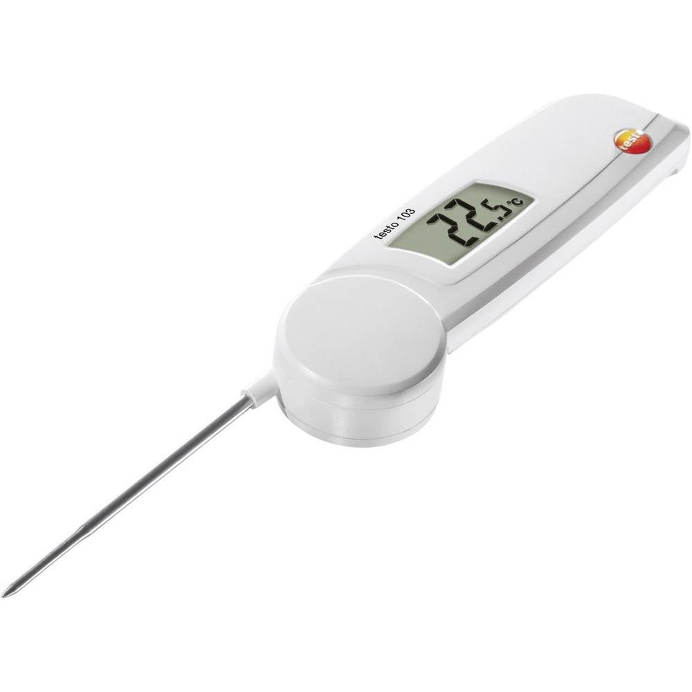 Testo 103 Insteekthermometer (HACCP) Meetbereik temperatuur -30 tot 220 °C Sensortype NTC Conform HACCP