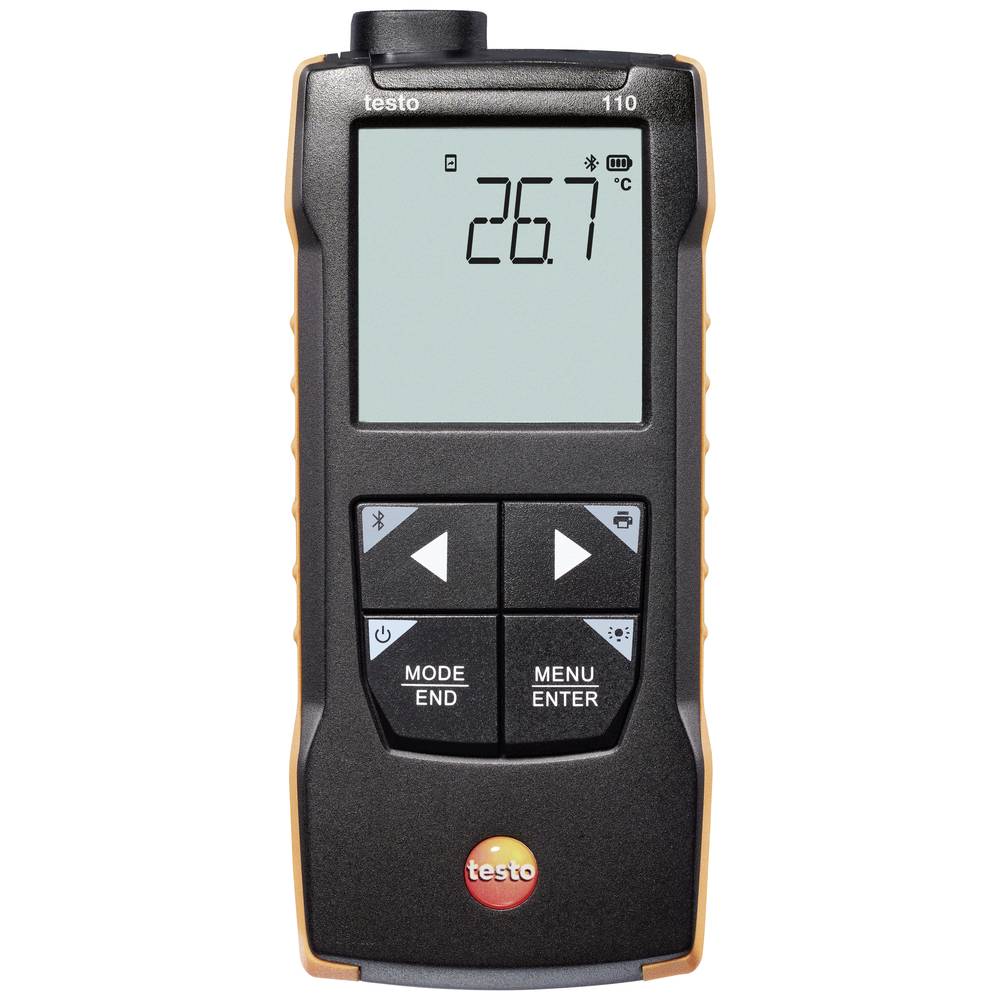 Testo 110 Temperatuurmeter -200 - +800 °C Sensortype NTC, Pt100