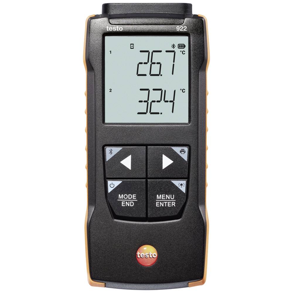 Testo 922 Temperatuurmeter -50 - +1000 °C Sensortype K