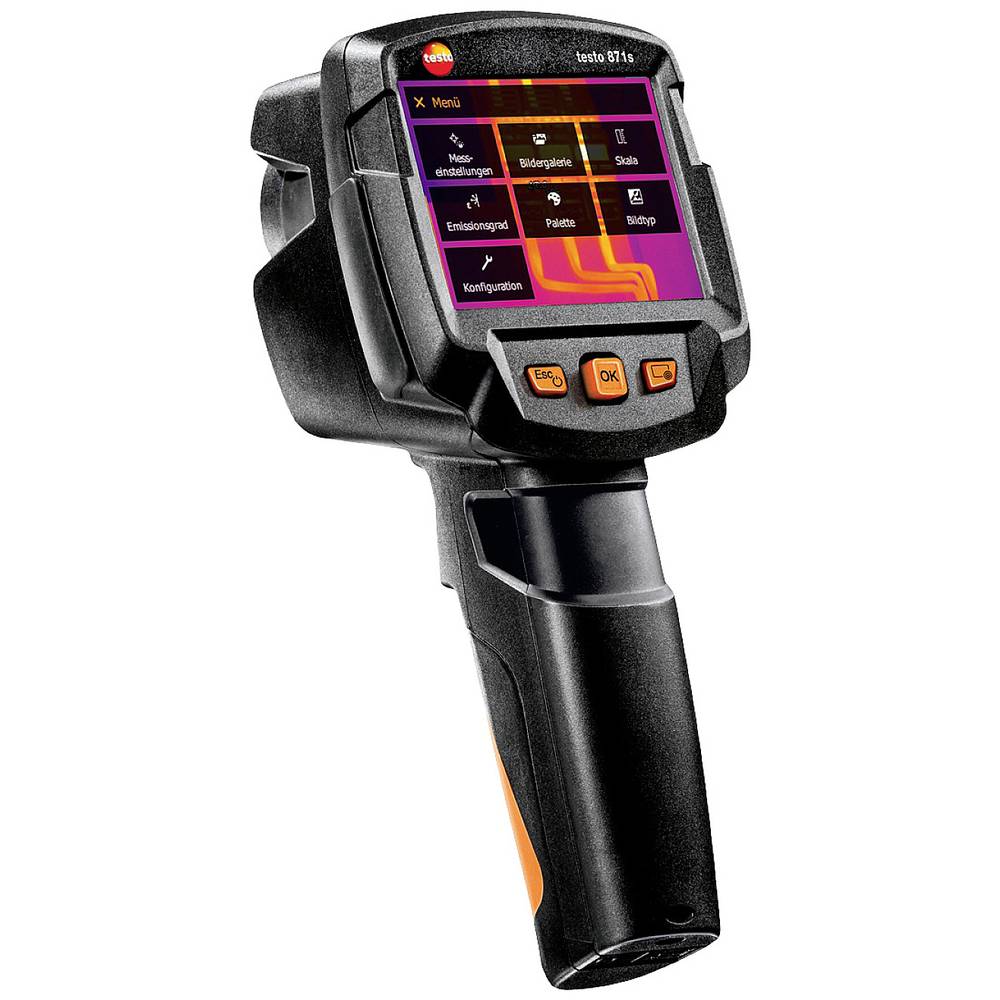 Testo 871s Warmtebeeldcamera -30 tot +650 °C 240 x 180 Pixel 9 Hz