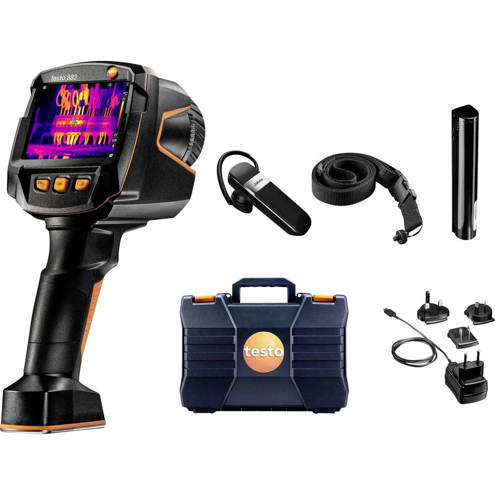 Testo 883-1 Warmtebeeldcamera -30 tot +650 °C 27 Hz WiFi