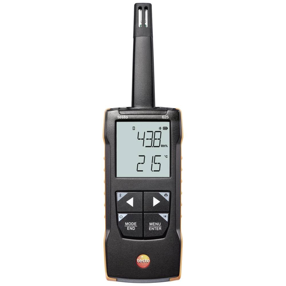 Testo 625 Luchtvochtigheidsmeter (hygrometer) 0 % Hrel 100 % Hrel