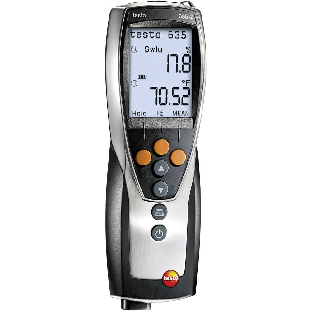 Testo 635-2 Luchtvochtigheidsmeter (hygrometer) 0 % Hrel 100 % Hrel Datalogger functie