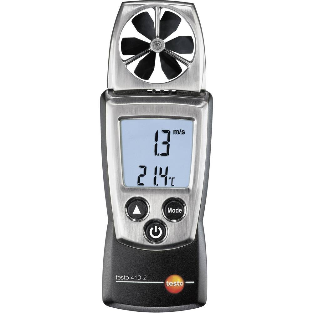 Testo 410-2 Windmeter 0.4 tot 20 m/s