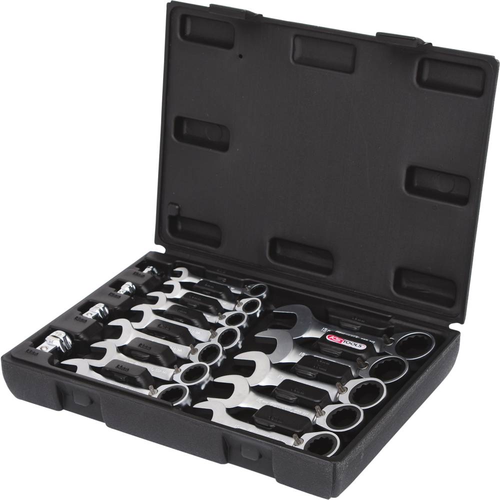 KS Tools 503.4653 503.4653 Ring-steeksleutelset Sleutelbreedte (inch) 3/4