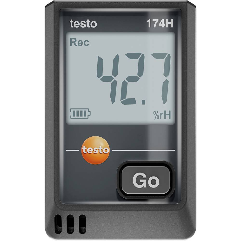 Testo 0572 1741 02 174 H Temperatuur datalogger, Bodemvochtigheid datalogger -20 tot 70 °C 0 tot 100 % Hrel