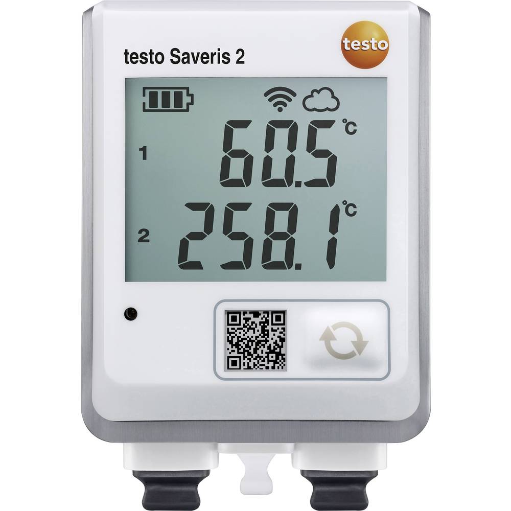 Testo 0572 2033 Saveris 2-T3 Temperatuur datalogger Te meten grootheid Temperatuur -200 tot 1350 °C