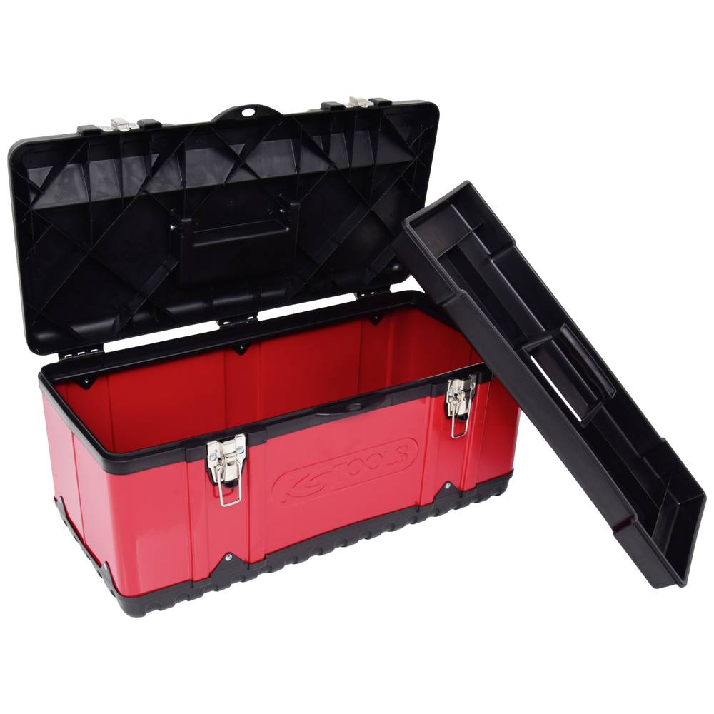 KS Tools 8500345 850.0345 Gereedschapskist (leeg) Kunststof, Plaatstaal Zwart-rood