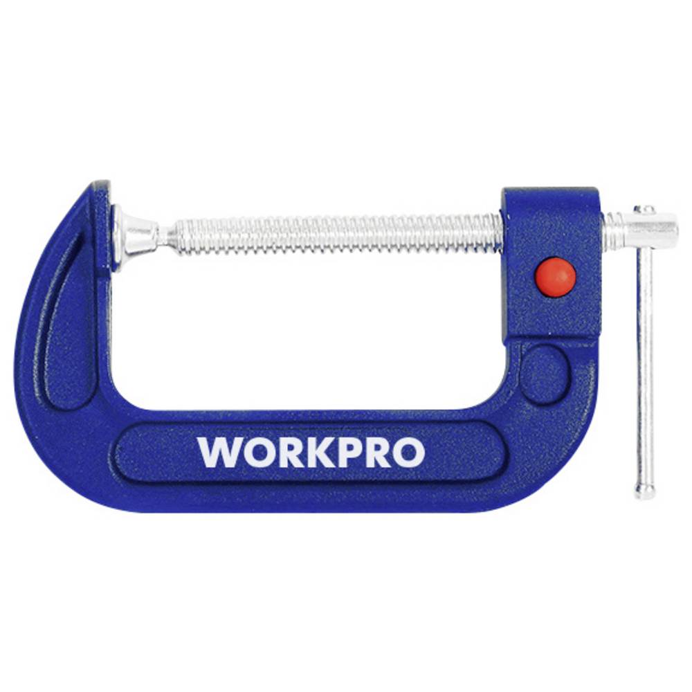 WorkPro WP232023 Snelspanner Spanbreedte (max.):100 mm Afm. werkbereik:100 mm