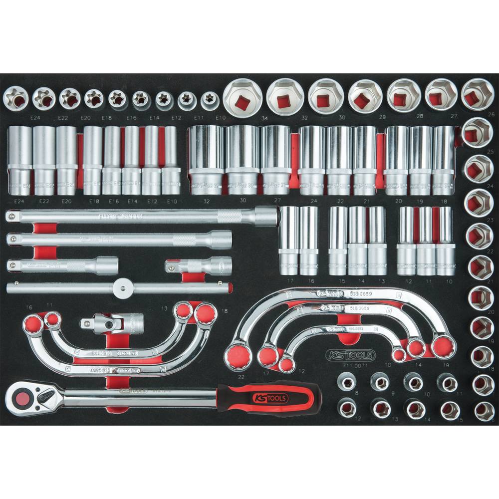 KS Tools 711.0071 711.0071 Dopsleutelset