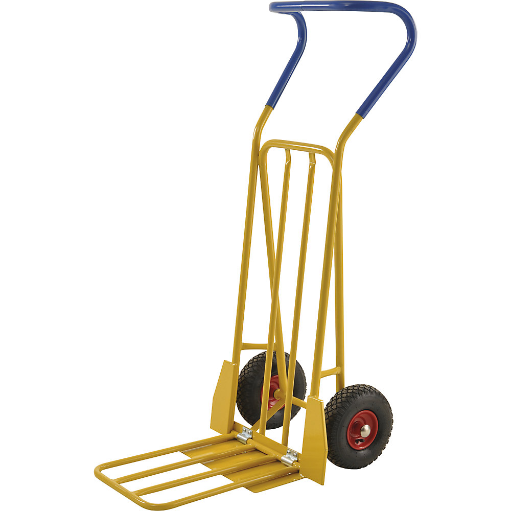 KONGAMEK Bagage- en steekwagen, met luchtbanden, laadvermogen 250 kg, vanaf 5 stuks