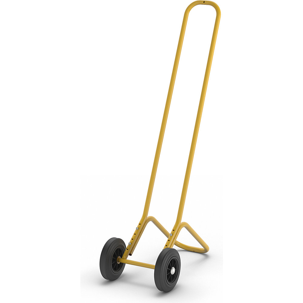 KONGAMEK Stoelwagen, laadvermogen 75 kg, geel