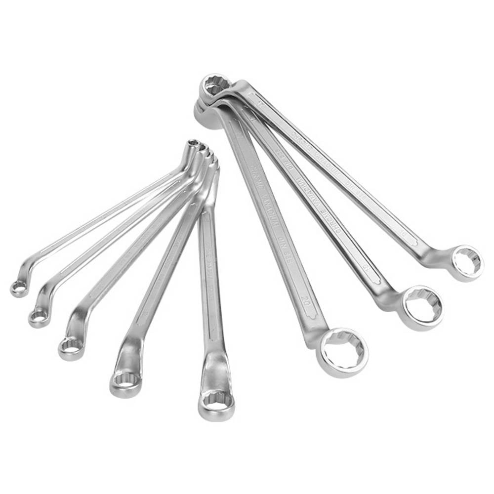 WorkPro WP202509 Dubbele ringsleutel 8-delig Sleutelbreedte (metrisch) 6 - 22 mm